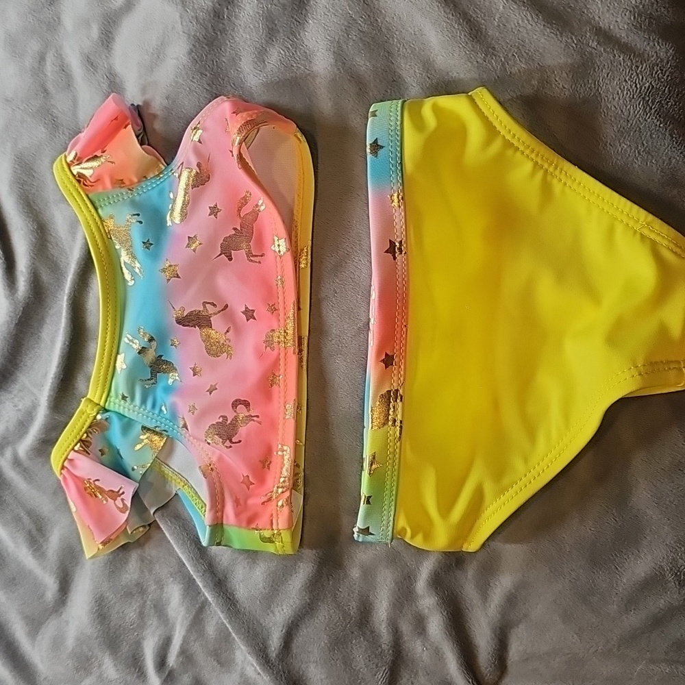 L Two piece Swimsuit size 12 months of age - Picture 3 of 7